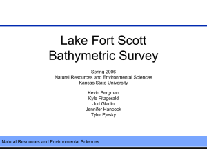 Lake Fort Scott Bathymetric Survey