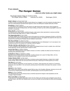 The Hunger Games If you enjoyed…