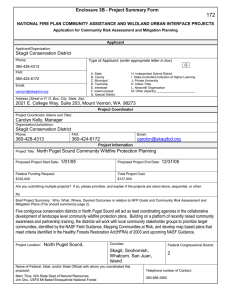 172  Enclosure 3B - Project Summary Form Skagit Conservation District