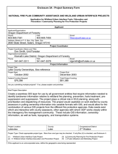 Enclosure 3A - Project Summary Form