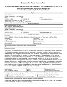 Enclosure 3A - Project Summary Form