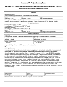 Enclosure 4A - Project Summary Form  (206) 616 - 3218