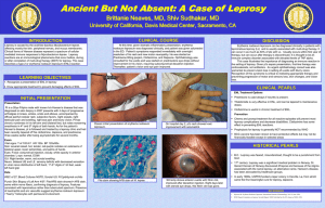 Ancient But Not Absent: A Case of Leprosy