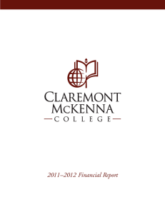 2011–2012 Financial Report