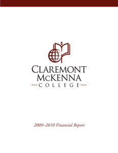 2009–2010 Financial Report