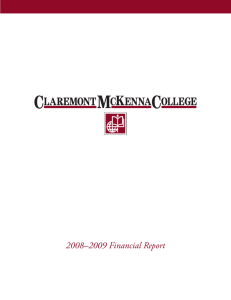 2008–2009 Financial Report