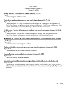 Attachment 2 Consent Agenda Information Academic Affairs