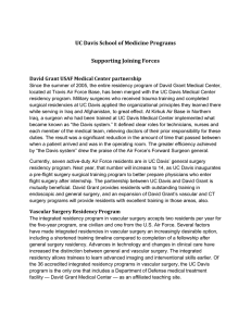 UC Davis School of Medicine Programs Supporting Joining Forces