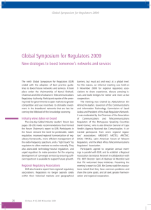 Global Symposium for Regulators 2009
