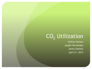 CO Utilization 2 Kaitlyn Hansen
