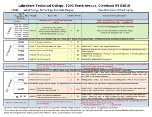 Lakeshore Technical College, 1290 North Avenue, Cleveland WI 53015