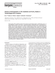 Influence of Sulf-Oxygenation on CO/L Substitution and Fe(CO) Rotation in