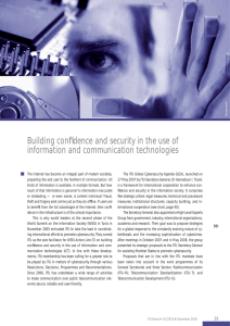 Building confi dence and security in the use of