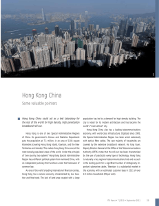 Hong Kong China Some valuable pointers
