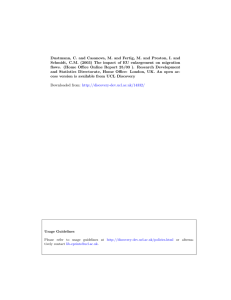 Dustmann, C. and Casanova, M. and Fertig, M. and Preston,... Schmidt, C.M. (2003) The impact of EU enlargement on migration