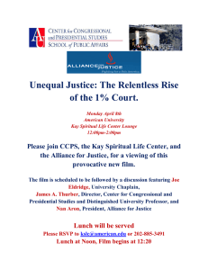 Unequal Justice: The Relentless Rise of the 1% Court.