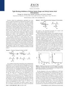 N-Acyl Amino Sugar and N-Acyl Amino Acid Tight Binding Inhibitors of Deacetylases