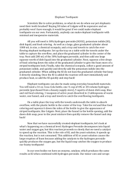 Toothpaste essays picture