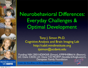 Neurobehavioral Differences: Everyday Challenges &amp; Optimal Development