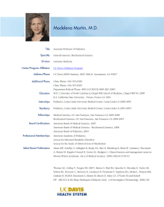 Madelena Martin, M.D.