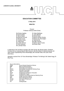 EDUCATION COMMITTEE