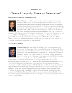 “Economic Inequality: Causes and Consequences”