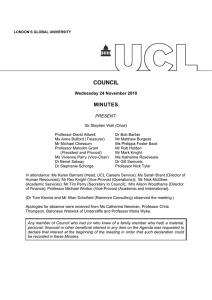 COUNCIL  MINUTES Wednesday 24 November 2010