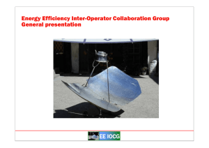 EE IOCG Energy Efficiency Inter-Operator Collaboration Group General presentation