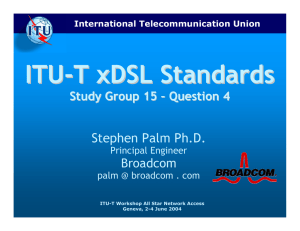 ITU - T xDSL