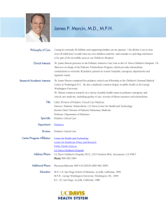 James P. Marcin, M.D., M.P.H.