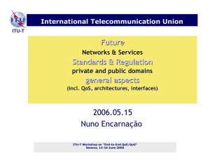 2006.05.15 Nuno Encarnação Future Standards &amp; Regulation