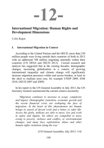 -12-  International Migration: Human Rights and Development Dimensions