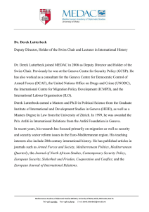 Dr. Derek Lutterbeck