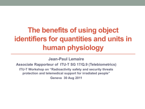 The benefits of using object identifiers for quantities and units in