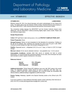 VITAMIN B12         ...  VITAMIN B12 LABSC00052