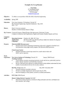 Example of a Co-op Resume