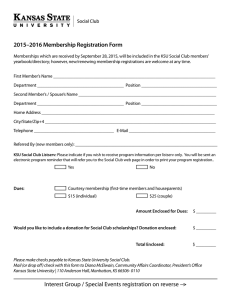 2015–2016 Membership Registration Form