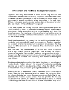 Investment and Portfolio Management: Ethics