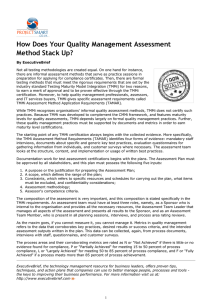 How Does Your Quality Management Assessment Method Stack Up?
