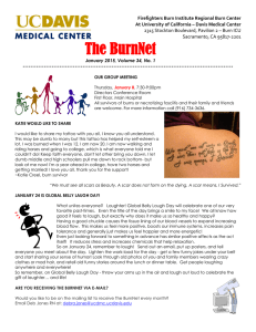 The BurnNet Firefighters Burn Institute Regional Burn Center