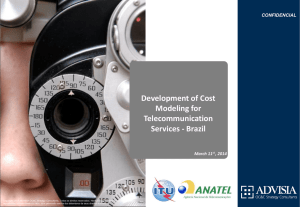 Development of Cost Modeling for Telecommunication Services - Brazil