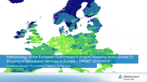 Methodology of the European Commission’s project “Mapping study (phase II): ”