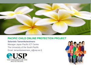 PACIFIC CHILD ONLINE PROTECTION PROJECT