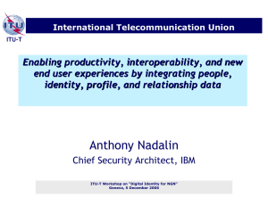 Enabling productivity, interoperability, and new end user experiences by integrating people,