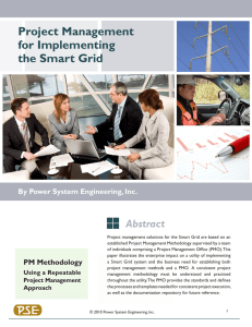 Project Management for Implementing the Smart Grid Abstract