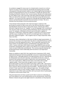 As academics engaged for many years in criminal justice research,... express our grave concern about the potentially devastating and irreversible