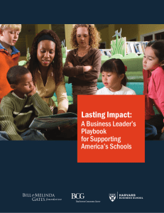 Lasting Impact: A Business Leader’s Playbook for Supporting