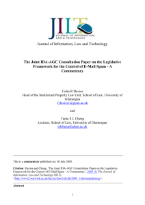 Journal of Information, Law and Technology