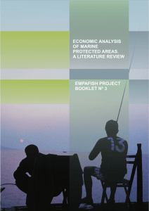 ECONOMIC ANALYSIS OF MARINE PROTECTED AREAS. A LITERATURE REVIEW