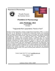 Frontiers in Rutledge, M.D. Pharmacology Proudly Presents